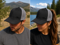 Black/Gray Trucker Hat - TGW